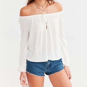 ECOTE off the shoulder top
